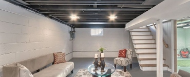 4 Ideas and Tips For Finishing Your Basement Ceiling